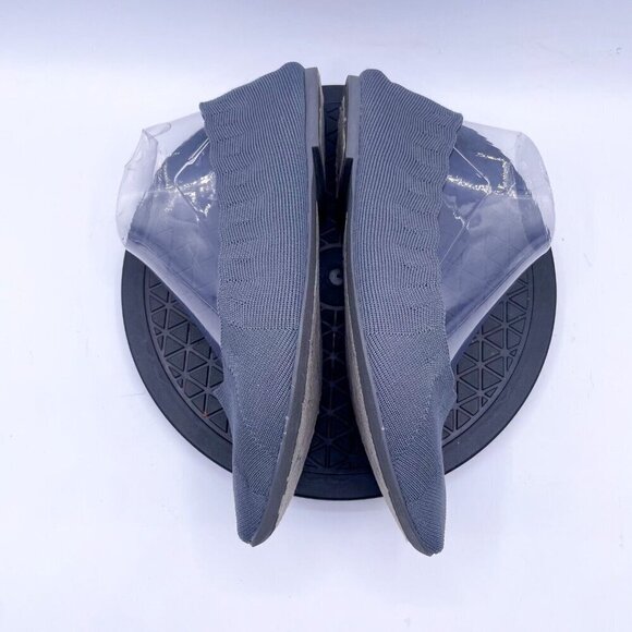 Skechers Women's Cleo Bewitch Flats Size 8.5 gray Knit Comfy Slip On Shoe Casual - Picture 4 of 9